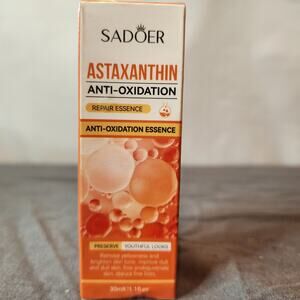 Sadoer Astaxanthin Anti-Oxidation Essence 1.1oz Anti-Aging Serum Exp 10/26
